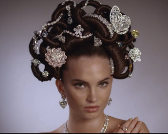 Graff Recreates 'Hair & Jewel' With Half-Billion-Dollar Diamond Jewel  Hairstyle